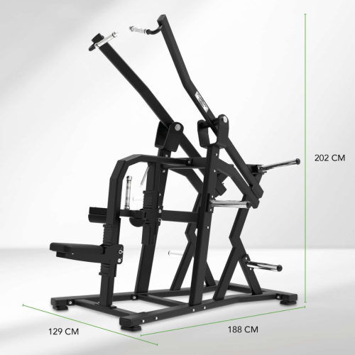 Staklės TUNTURI Platinum Wide Lat Pulldown Plate loaded V-series